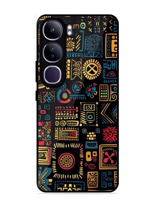 Tribal Tapestry Glossy Soft Edge Case for Vivo Y300 (5G)