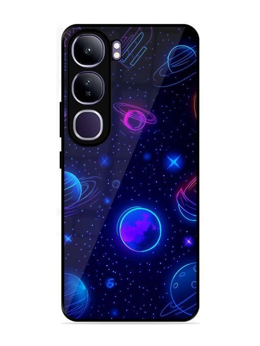 Neon Cosmos Glossy Soft Edge Case for Vivo Y300 (5G)