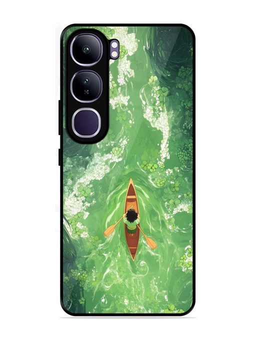 Solitude On The River Glossy Soft Edge Case for Vivo Y300 (5G)