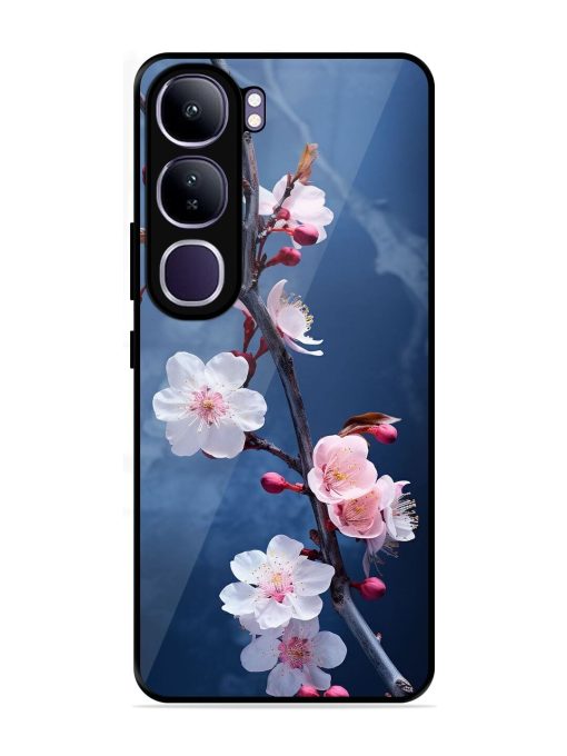 Delicate Blossoms Glossy Soft Edge Case for Vivo Y300 (5G)