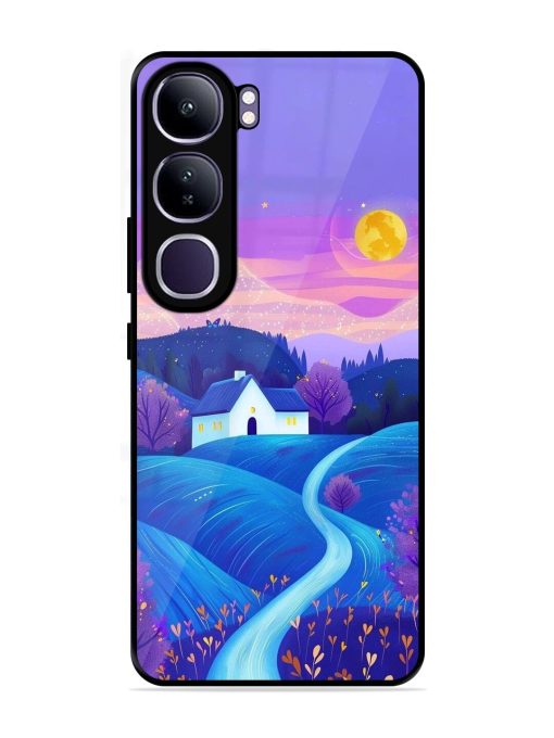 Moonlit Meadow Glossy Soft Edge Case for Vivo Y300 (5G)