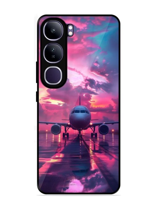 Neon Runway Glossy Soft Edge Case for Vivo Y300 (5G)