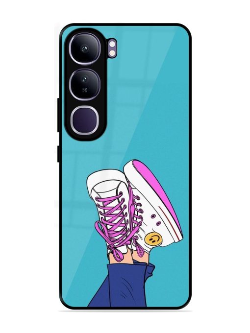Kick Back And Chill Glossy Soft Edge Case for Vivo Y300 (5G)