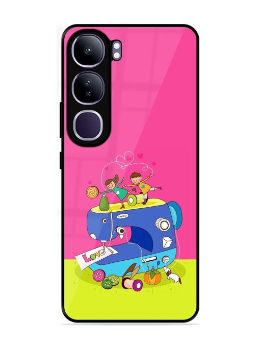 Sew Cute Glossy Soft Edge Case for Vivo Y300 (5G)