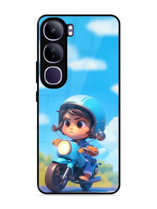 Little Rider Glossy Soft Edge Case for Vivo Y300 (5G)