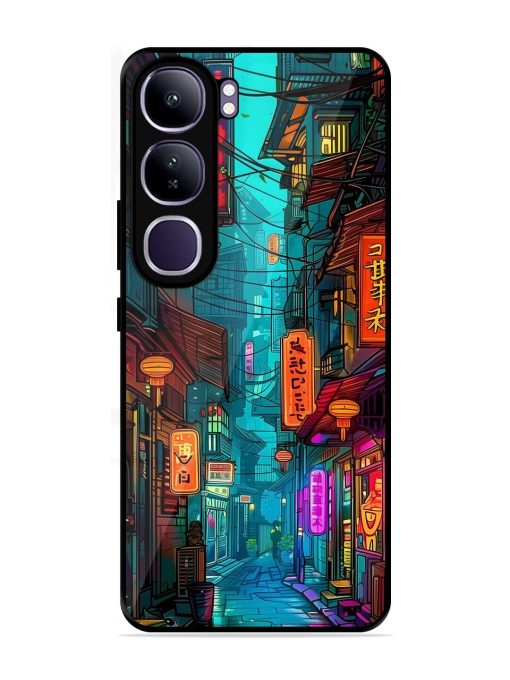 Neon Nightscape Glossy Soft Edge Case for Vivo Y300 (5G)