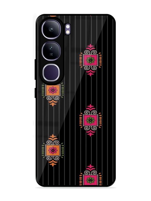Ornate Elegance Glossy Soft Edge Case for Vivo Y300 (5G)