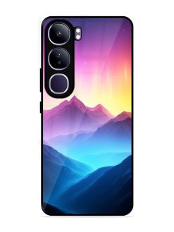 Cosmic Mountains Glossy Soft Edge Case for Vivo Y300 (5G)