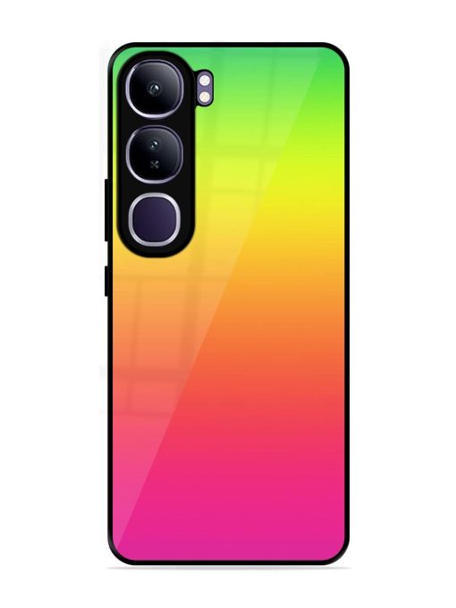 Rainbow Gradient Glossy Soft Edge Case for Vivo Y300 (5G)