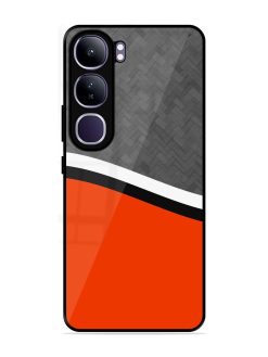 Bold Contrast Glossy Soft Edge Case for Vivo Y300 (5G)