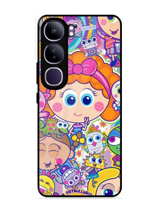 Distroller Friends Glossy Soft Edge Case for Vivo Y300 (5G)