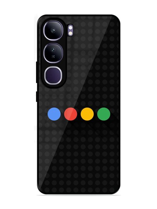 Google Dots Glossy Soft Edge Case for Vivo Y300 (5G)