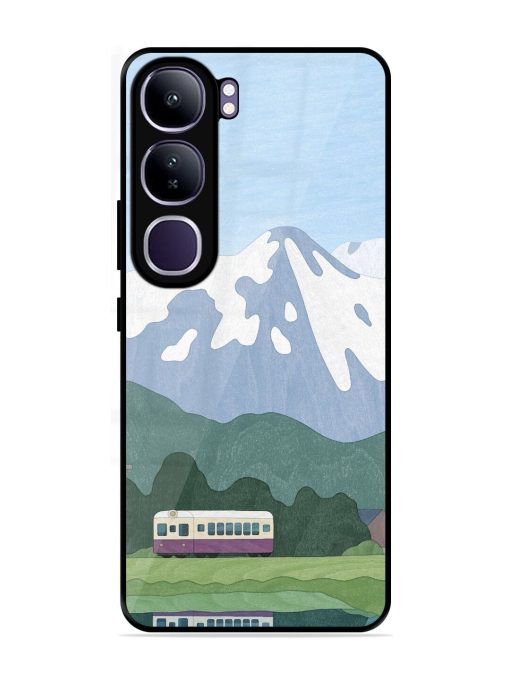 Mountainside Reflections Glossy Soft Edge Case for Vivo Y300 (5G)