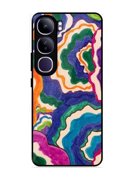 Wavy Wonder Glossy Soft Edge Case for Vivo Y300 (5G)