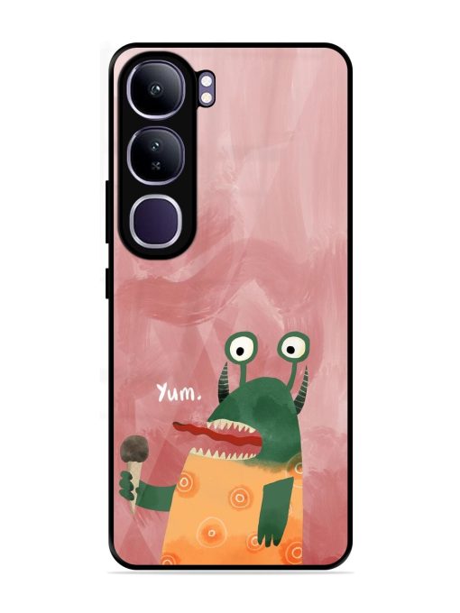 Hungry Monster Glossy Soft Edge Case for Vivo Y300 (5G)