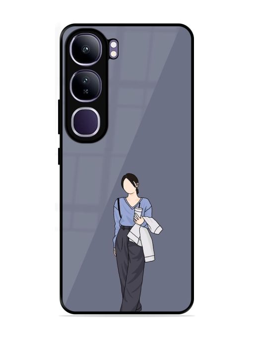 Simple Elegance Glossy Soft Edge Case for Vivo Y300 (5G)