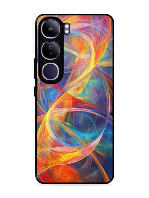 Cosmic Currents Glossy Soft Edge Case for Vivo Y300 (5G)