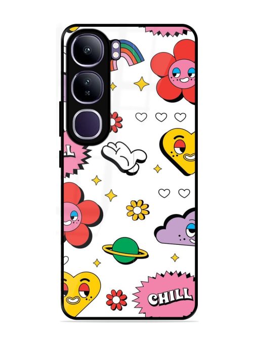 Whimsical Wonderland Glossy Soft Edge Case for Vivo Y300 (5G)