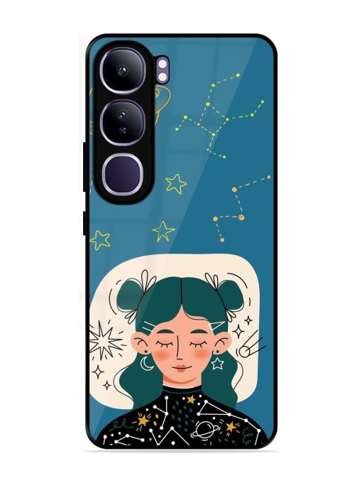 Cosmic Daydreamer Glossy Soft Edge Case for Vivo Y300 (5G)