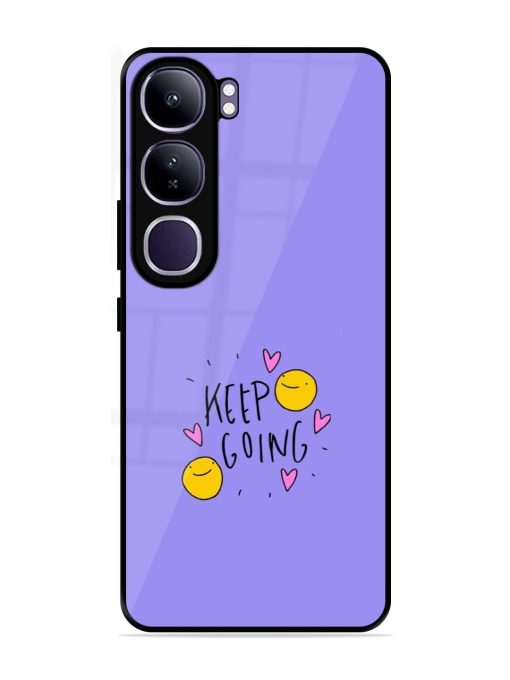 Smiling Through It All Glossy Soft Edge Case for Vivo Y300 (5G)