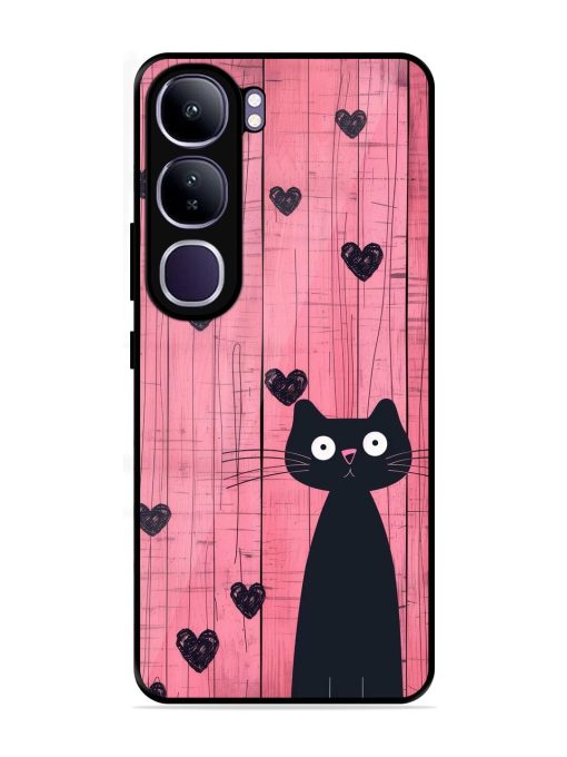 Feline Valentine'S Day Glossy Soft Edge Case for Vivo Y300 (5G)