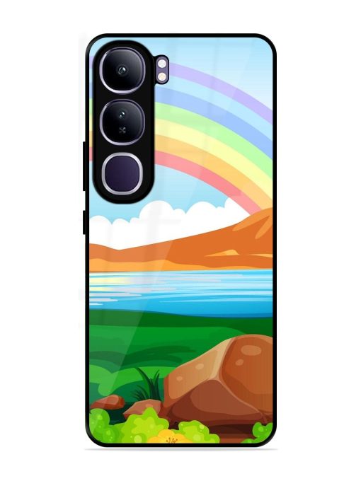 Rainbow Over The Lake Glossy Soft Edge Case for Vivo Y300 (5G)
