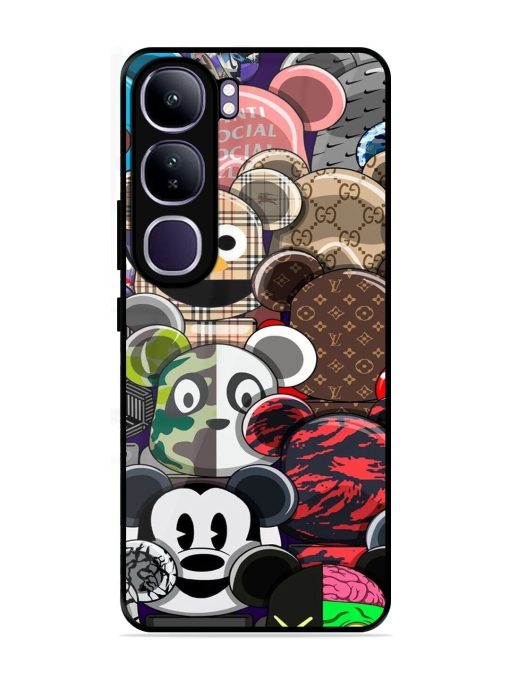 Streetwear Bearbrick Extravaganza Glossy Soft Edge Case for Vivo Y300 (5G)