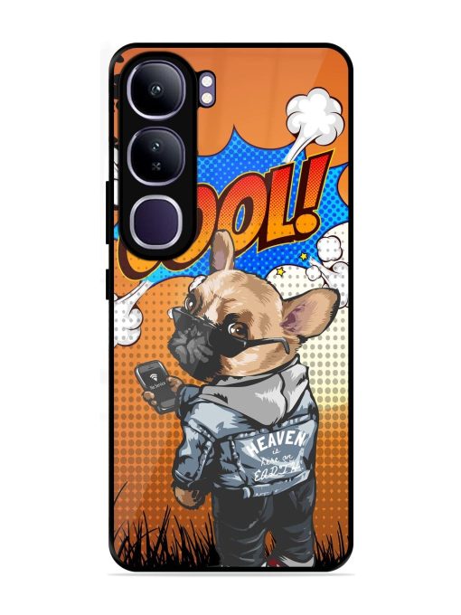 Cool Pup Glossy Soft Edge Case for Vivo Y300 (5G)