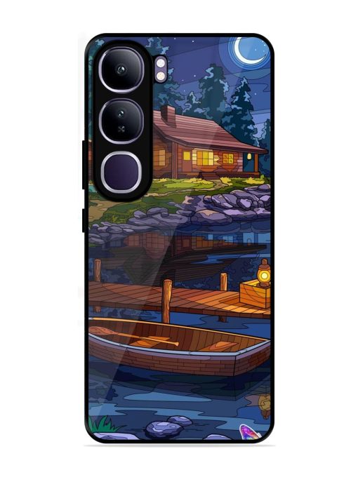 Moonlit Serenity Glossy Soft Edge Case for Vivo Y300 (5G)