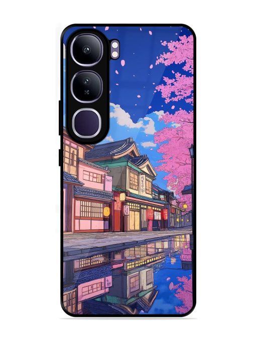 Tranquil Reflections Glossy Soft Edge Case for Vivo Y300 (5G)