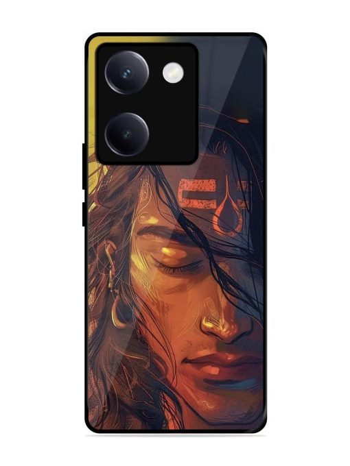 Tranquil Shiva Glossy Soft Edge Case for Vivo Y300 Plus (5G)