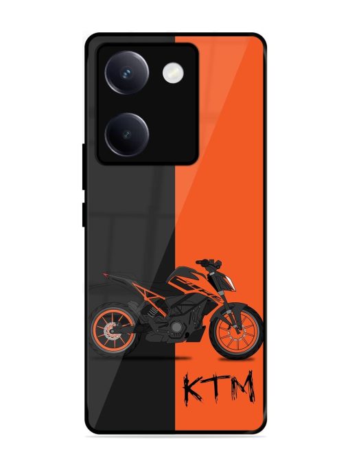 Orange Beast Glossy Soft Edge Case for Vivo Y300 Plus (5G)