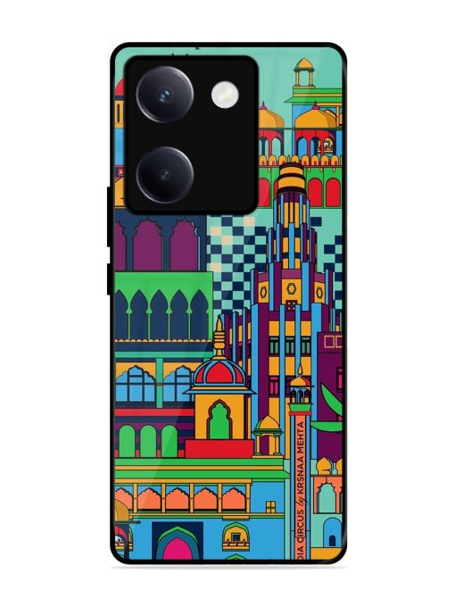 Indian Tapestry Glossy Soft Edge Case for Vivo Y300 Plus (5G)