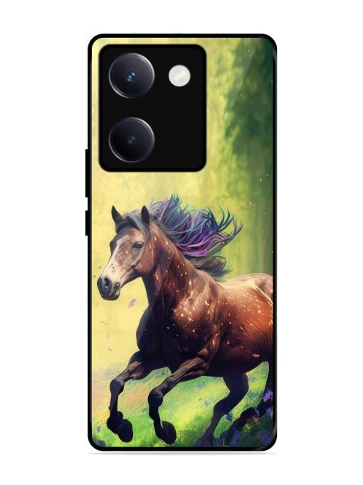 Enchanted Gallop Glossy Soft Edge Case for Vivo Y300 Plus (5G)