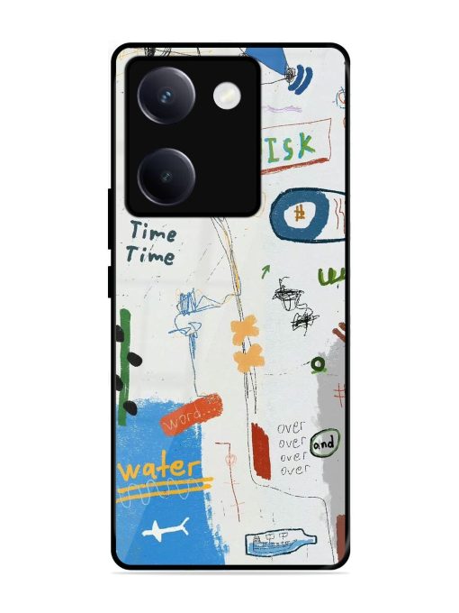 Mind Map Madness Glossy Soft Edge Case for Vivo Y300 Plus (5G)