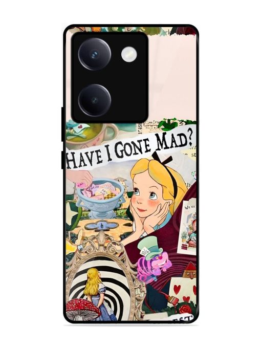 Mad Hatter'S Collage Glossy Soft Edge Case for Vivo Y300 Plus (5G)