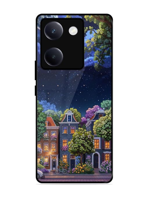 Moonlit Streets Glossy Soft Edge Case for Vivo Y300 Plus (5G)