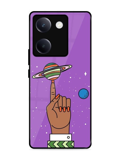 Spinning The Universe Glossy Soft Edge Case for Vivo Y300 Plus (5G)