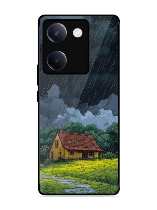 Rainy Day Retreat Glossy Soft Edge Case for Vivo Y300 Plus (5G)