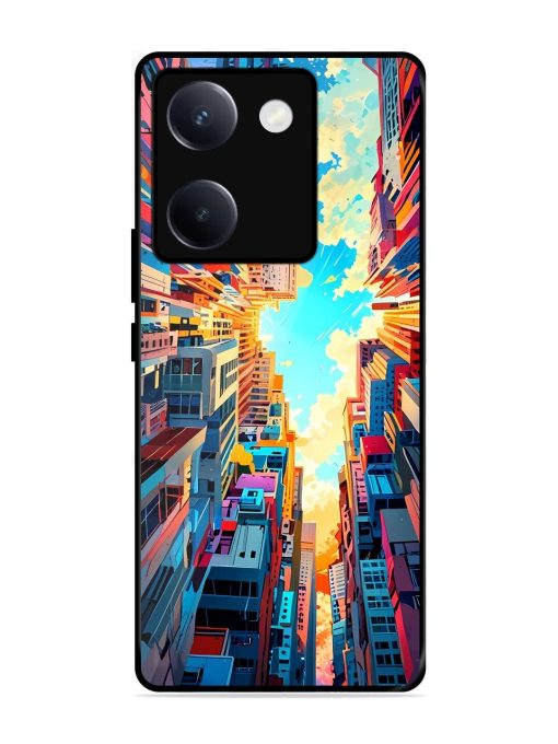 Skyward City Glossy Soft Edge Case for Vivo Y300 Plus (5G)