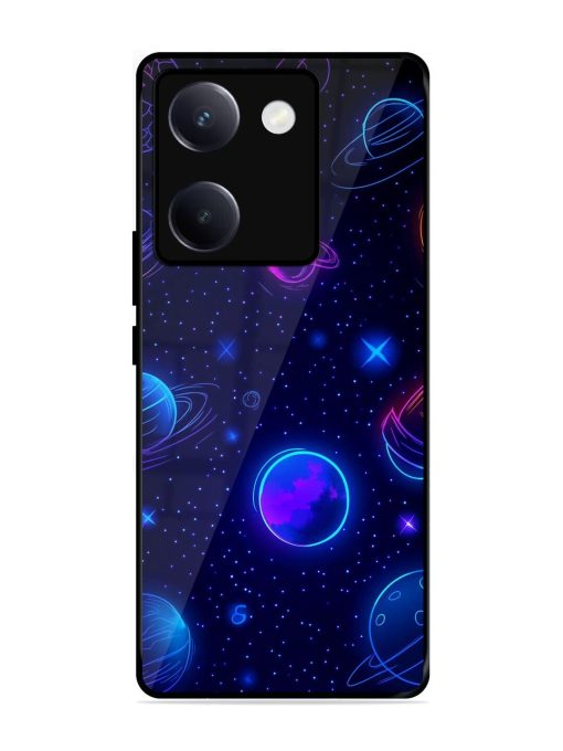 Neon Cosmos Glossy Soft Edge Case for Vivo Y300 Plus (5G)