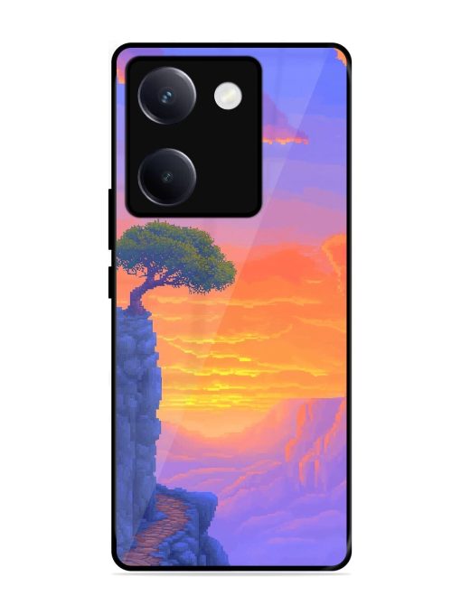 Cliffside Solitude Glossy Soft Edge Case for Vivo Y300 Plus (5G)