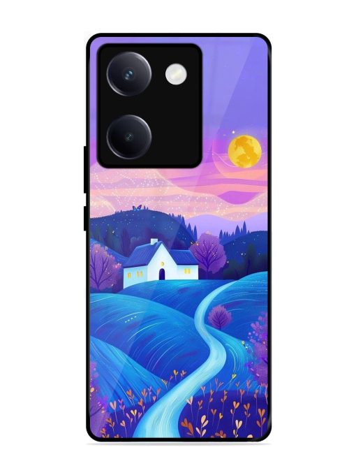 Moonlit Meadow Glossy Soft Edge Case for Vivo Y300 Plus (5G)