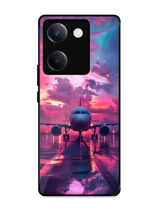 Neon Runway Glossy Soft Edge Case for Vivo Y300 Plus (5G)