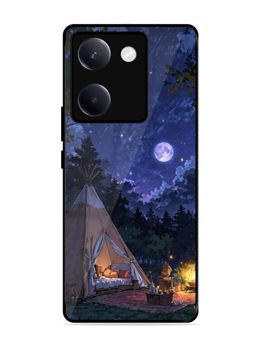 Moonlight Camping Glossy Soft Edge Case for Vivo Y300 Plus (5G)