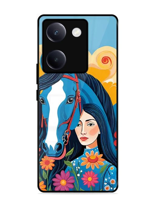 Equine Enchantment Glossy Soft Edge Case for Vivo Y300 Plus (5G)