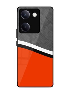 Bold Contrast Glossy Soft Edge Case for Vivo Y300 Plus (5G)