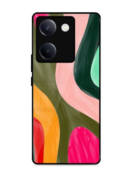 Wavy Wonderland Glossy Soft Edge Case for Vivo Y300 Plus (5G)