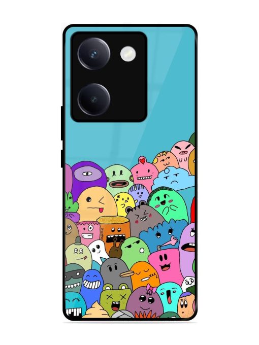 Monster Mash Glossy Soft Edge Case for Vivo Y300 Plus (5G)