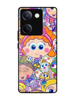 Distroller Friends Glossy Soft Edge Case for Vivo Y300 Plus (5G)